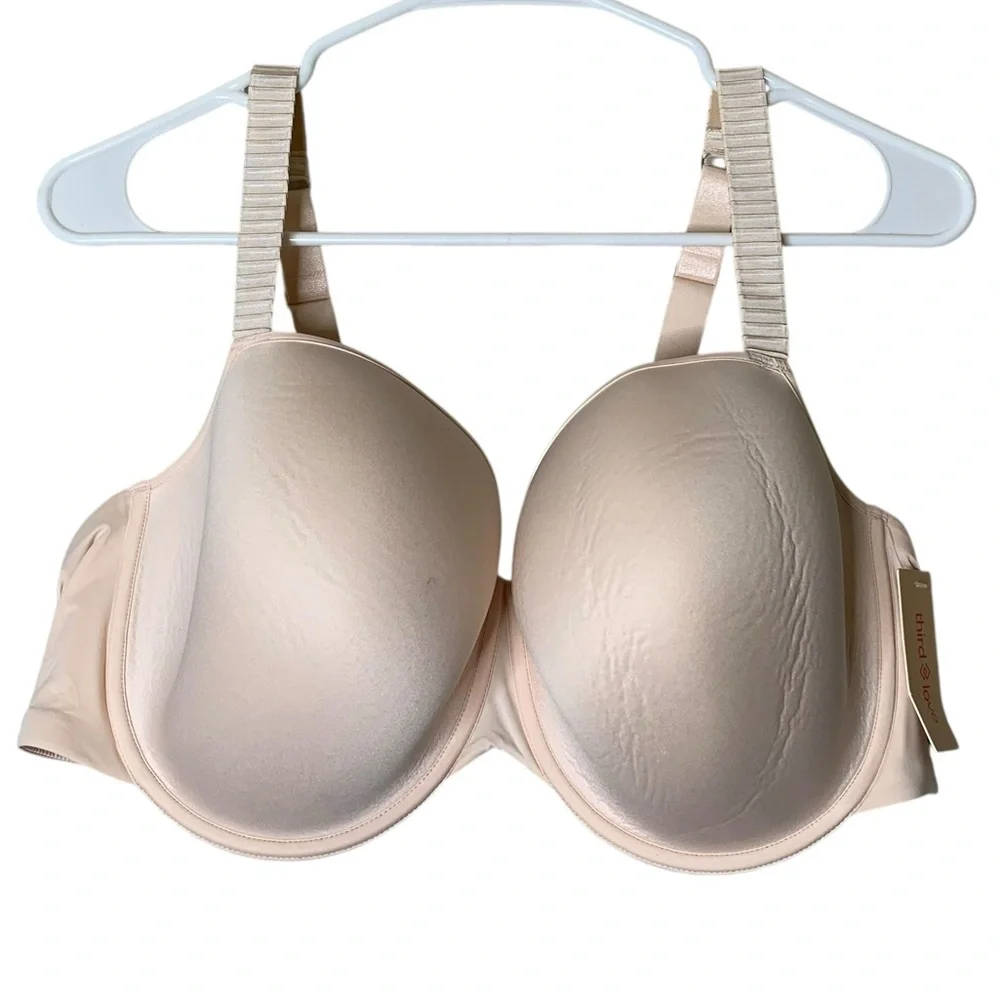 NWT ThirdLove Microfiber Underwire Bra Size 44D‎ Full Coverage Smoothing Comfy